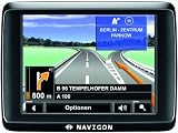 Navigon 1410 EU 20 Navigationssystem (8,9 cm (3,5 Zoll) Display, Europa 20, Fußgängernavigation im Hochformat, Fahrspurassistent Pro, MyRoutes) schwarz