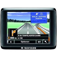 NAVIGON 1410 EU 20 Navigationssystem (8,9 cm (3,5 Zoll) Display, Europa (20 L�nder), Fu�g�ngernavigation, NAVIGON MyRoutes, Fahrspurassistent Pro)