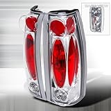 1999-2000 Cadillac Escalade, 1988-1998 Chevy C10 Altezza Tail Light Chrome by Instyleparts