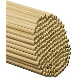 Wooden Dowel Rods 3/8" x 36" - Bag of 10