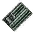 Rothco Foliage Green American Flag Patch with Hook and Loop