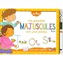 Mes premi�res Majuscules b�ton sur une ardoise : D&hellip de Virginie Chiodo