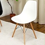 世界で有名なデザイナーズチェア 「イームズチェアー DSW(木脚)」【ホワイト色(白色)】 ウッドベースサイドシェルチェア Eames Chair ダイニングチェア デスクチェアー 世界で有名なデザイナーズチェア 「イームズチェアー DSW(木脚)」【ホワイト色(白色)】 ウッドベースサイドシェルチェア Eames Chair ダイニングチェア デスクチェアー