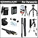 Complete Accessory Kit For Panasonic Lumix DMC-GX1 Digital Camera Includes Extended (1200mAh) Replacement DMW-BLD10 Battery + Ac/Dc Travel Charger + Deluxe Case + Mini HDMI Cable + 57