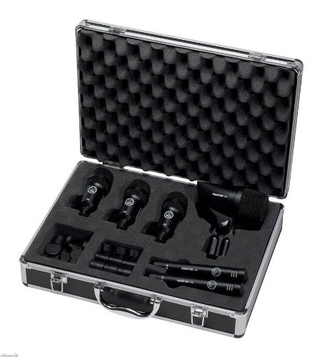 Akg Groove Pack 6 Drum Microphone Package with Case