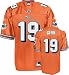 Ted Ginn Jr. Jersey: Reebok Orange Replica #19 Miami Dolphins Jersey - Medium