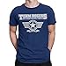 CAPTAIN AMERICA-TEAM ROGERS-CIVIL WAR inspired Mens T-Shirt Navy (X-Large)