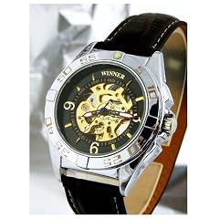 EDLE FEINE JACK WINNER A57 TRAUMHAFTE AUTOMATIK SKELETT HERREN UHR Brutal Reduziert!!