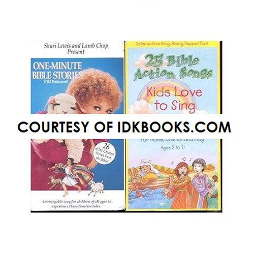 CHRISTIAN CHILDREN VHS: Shari Lewis and Lamb Chop Present One-Minute Bible Stories (Old Testament) *PLUS FREE GIFT: 25 Bible Action Songs Kids Love To Sing: Hand and Body Motion Songs for Christian Home, Church and Play *SHIPS SAME DAY WITH FREE TRACKING*