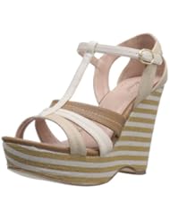 Shoes: Wanted Shoes Womens Maitai Wedge Sandal,Natural,8.5 M US - Wanted Shoes