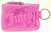 Juicy Couture Magenta Velour Charming Juicy Key Chain Purse