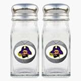 Review Bergamot  / East Carolina Pirates Basketball Shaped Logo Salt and Pepper Shaker Set