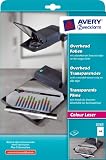 Avery Zweckform 3565 Overheadfolie A4, 20 Blatt für Farblaser-Drucker und -Kopierer