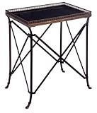 Rectangular iron Accent Table