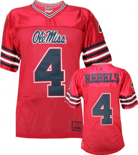 Buy Mississippi Rebels -Team Color- Franchise Football Jersey now!