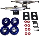 LONGBOARD PKG CORE 7.0 SILVER TRUCKS 70mm BLUE WHEELS