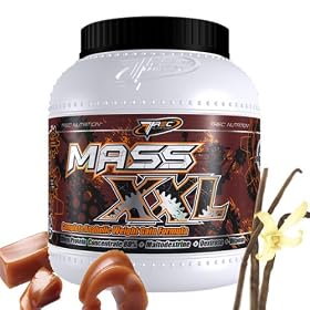 MASS XXL WEIGHT GAINER x 1000g (Caramel & Vanilla) BEST COMPLEX PROTEIN WHEY POWDER SHAKE DRINK * SAME DAY DISPATCH *