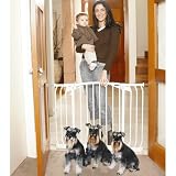 Buy Hallway Security Gate - White by Organize.com