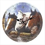 Equestrian Wall Clock