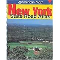 American Map New York State Road Atlas (Spiral) (Paperback)