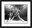 Muhammad Ali Boxing Framed 8x10 Photograph Black and White Ali/Frazier I