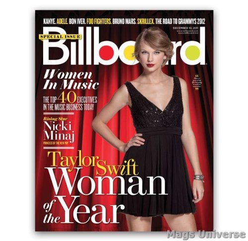 Taylor Swift - Billboard Magazine - December 