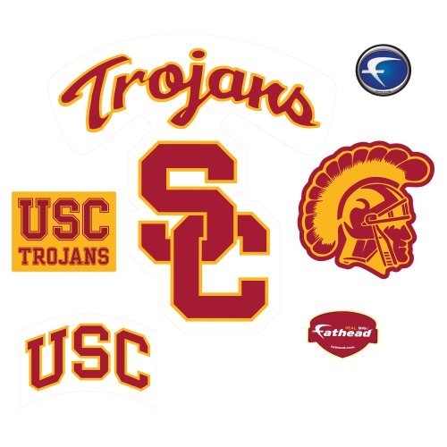 reggie bush usc flip. USC Trojans Logo Wall Decal