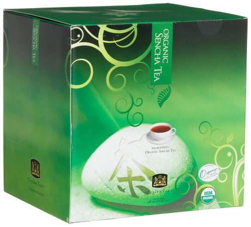 Silkenty Organic Sencha Tea, 100-Count Tea Bags (Pack of 3) by Silkenty