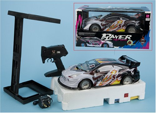 Childrens Toyshop  Toys : Player High Speed Radio Controlled Sports Car Scale 1:10