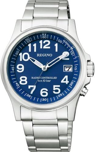 CITIZEN watches REGUNO Legno solar TEC radio clock military pilot KL7-116-71 mens watch