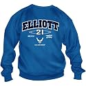 Checkered Flag Bill Elliott Crew Sweatshirt