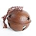 Set of 10 Rusty Metal Jingle Sleigh Bell Ornaments for Crafting, Designing and Decorating