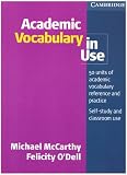 Academic Vocabulary in Use Edition with answers