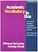 Academic Vocabulary in Use Edition with answers (Vocabulary in Use)