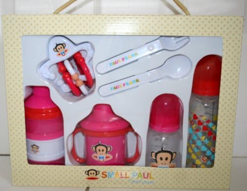 Small Paul by Paul Frank 7-Piece Feeding Gift Set - Pink