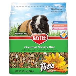 Kaytee Fiesta Food for Guinea Pig, 4-1/2-Pound