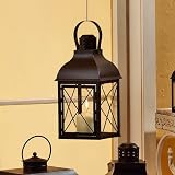 Produkt-Bild: LATERNE SCHWARZ 17X17X35CM 24022