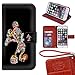 iPhone 6/6S Plus Wallet Case[5.5 inch], Onelee - Mickey Mouse Premium PU Leather Case Wallet Flip Stand Case Cover for iPhone 6/6S Plus with Card Slots (Mickey Mouse iPhone 6/6S Plus Black)