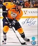 Alexander Radulov Nashville Predators Autographed/Hand Signed 8x10 Action Photo