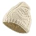 Cotton Nettle Fold Beanie Cap - Off White