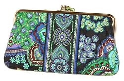 Vera Bradley Clutch Wallet Blue Rhapsody