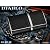 DIABLO パンチング ライン 長財布 【ブラック×メタリックシルバー】 KA-801