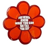  コトワザステッカー《やってみるまでできるかどうか分からない/YOU NEVER KNOW...》防水加工