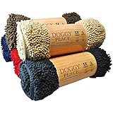 My Doggy Place - Ultra Absorbent Microfiber Dog Door Mat, Durable, Quick Drying, Washable, Prevent Mud Dirt, Keep Your House Clean (Oatmeal, Runner) - 60 x 36 inch