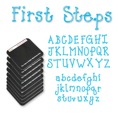 Sizzix 655109 Sizzlits Alphabet Set of 9 Dies 