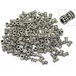 144 Tube Bali Beads 8x6mm Parts Antique Color
