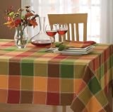 Autumn Check Tablecloth