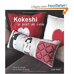 Kokeshi au point de croix
