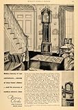 1930 Ad Revere Clocks Telechron Electric Motors Models - Original Print Ad