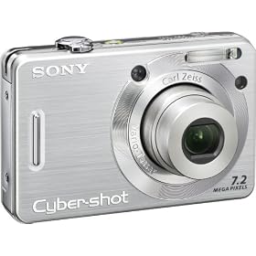 Click here to buy Sony Cybershot DSCW55 7.2MP Digital Camera with 3x Optical Zoom Silver by Sony.